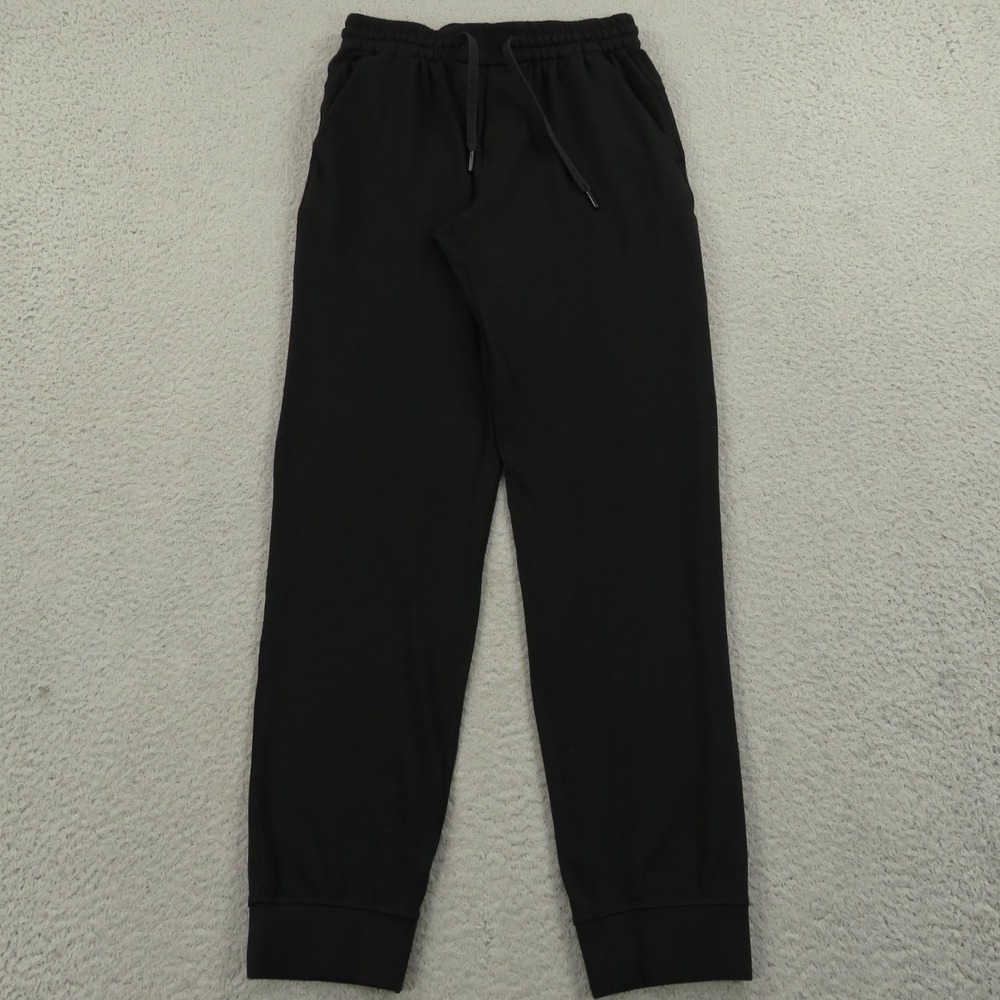 Lululemon Soft Jersey Jogger Mens XS Black Athleisure Tapered Extra Small 29" In